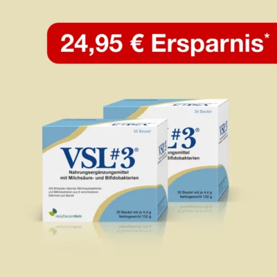 VSL#3® - 450 Milliarden Bakterien - Doppelpack: 2 x 30 Sachets