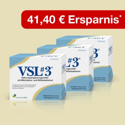 VSL#3® - 450 Milliarden Bakterien - 3er-Vorteilsset: 3 x 30 Sachets