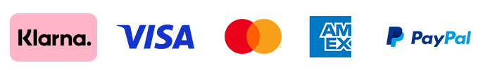 Klarna Visa Mastercard AMEX PayPal